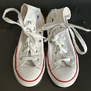 White converses for sale-worn but still a lot of life